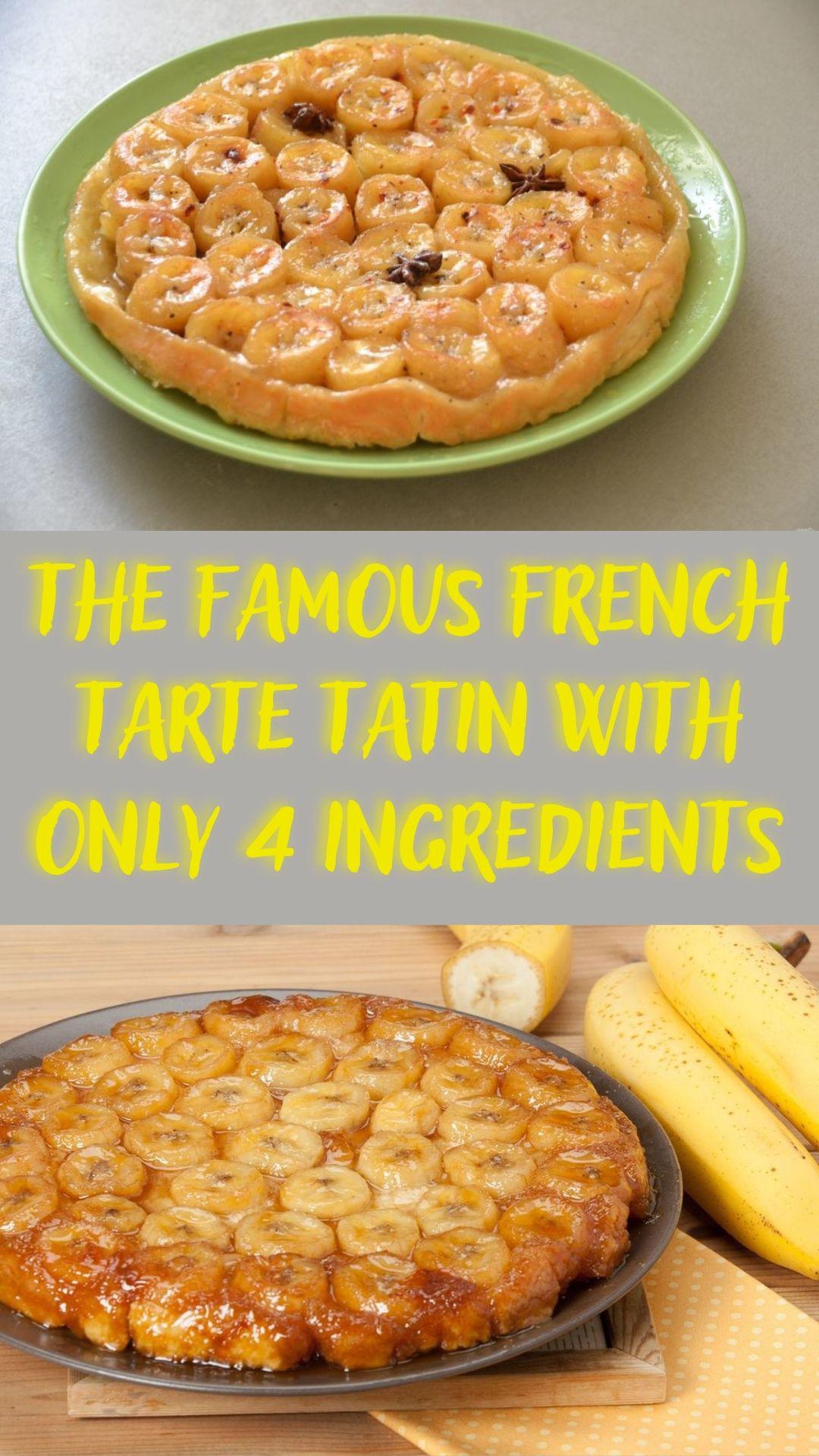 The Famous French Tarte Tatin with only 4 ingredients