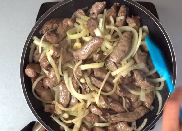 Only properly fried liver with onions will become a heavenly delicacy. I'll tell you the secret...