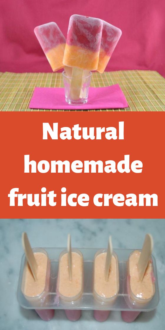 Natural Homemade Fruit Ice Cream   Natural Homemade Fruit Ice Cream 