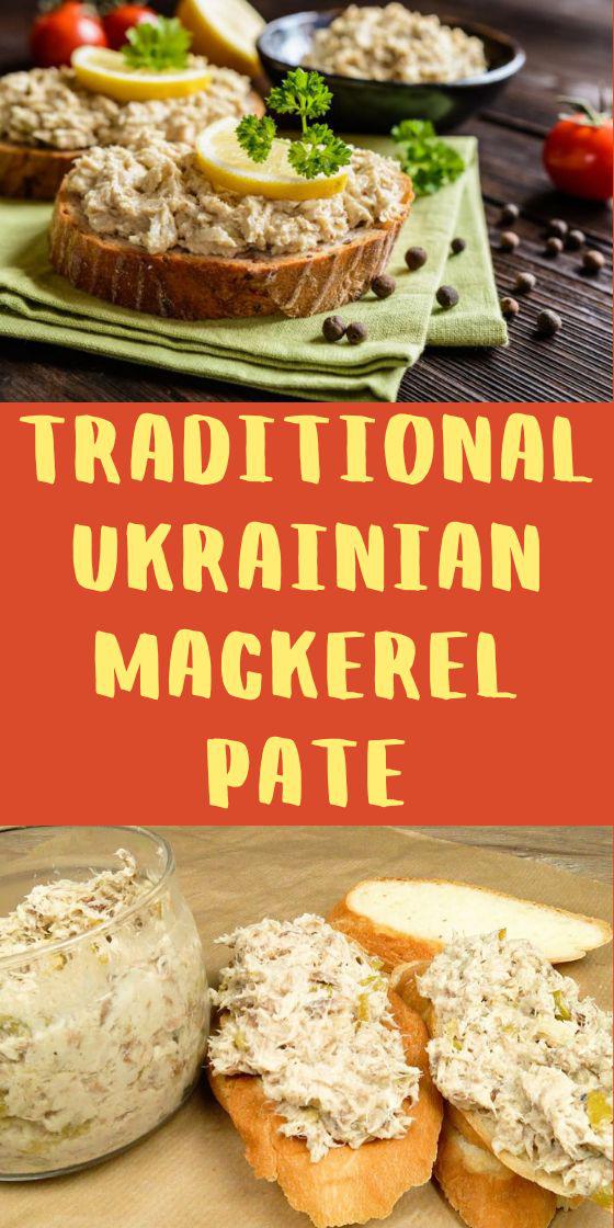 Traditional Ukrainian Mackerel Pate