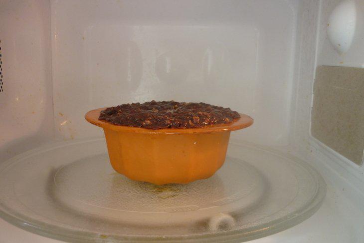 Italian caprese cake in 4 minutes in the microwave