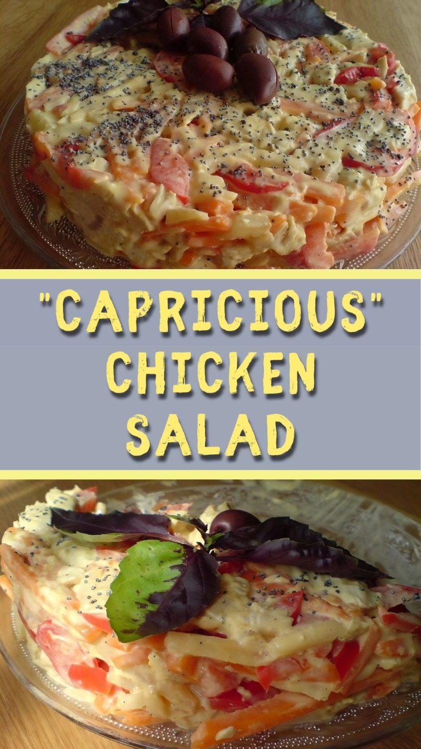 "Capricious" chicken salad