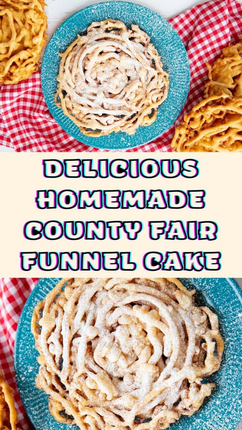 Delicious Homemade County Fair Funnel Cake Recipe