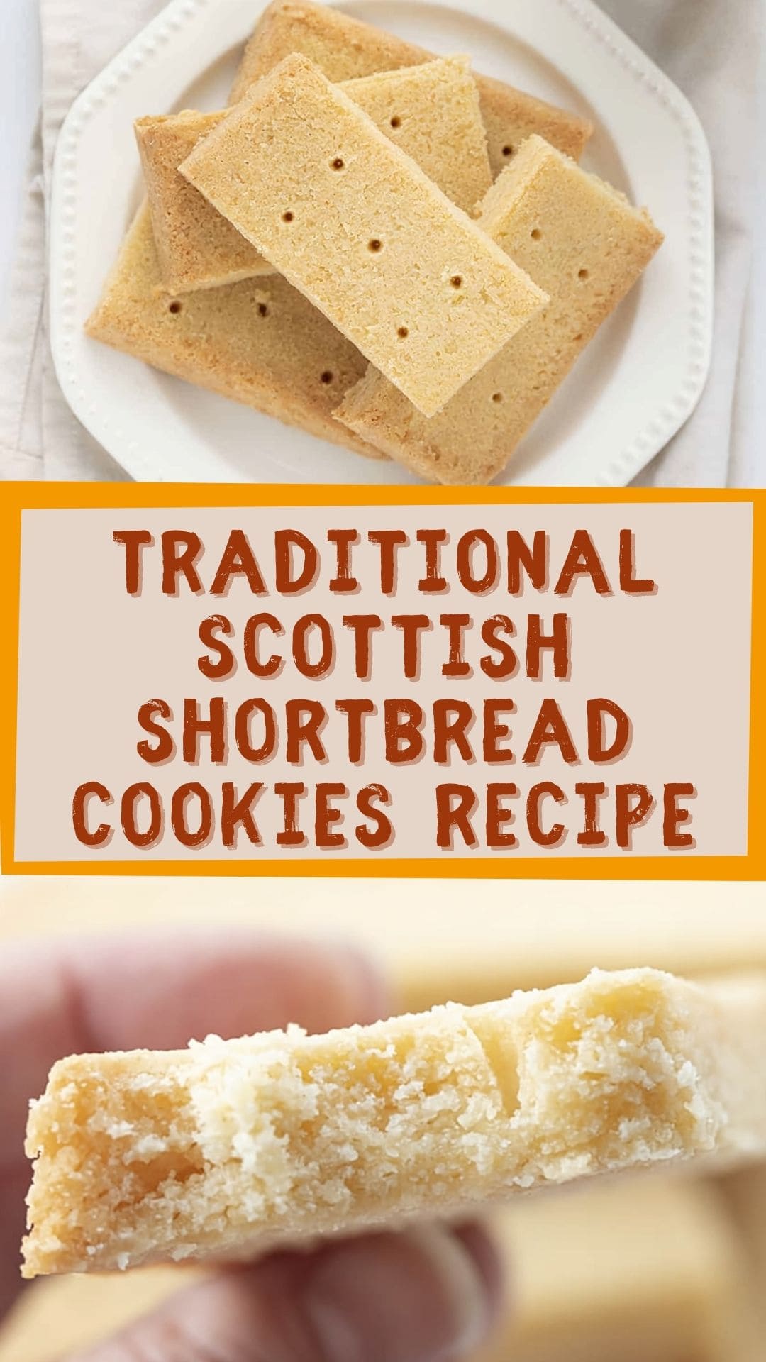 Traditional Scottish Shortbread Cookies Recipe