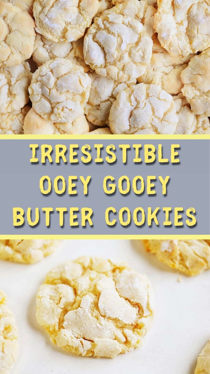 Irresistible Ooey Gooey Butter Cookies