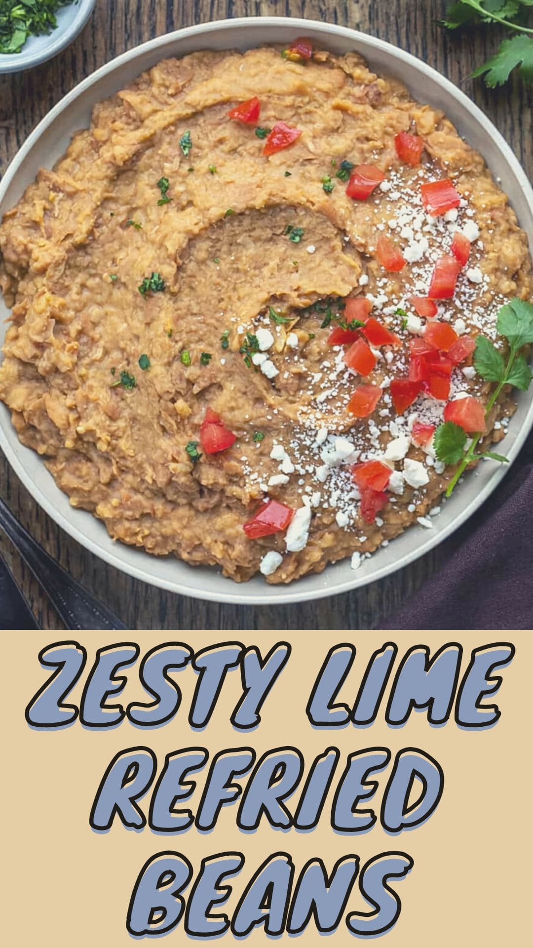 Zesty Lime Refried Beans