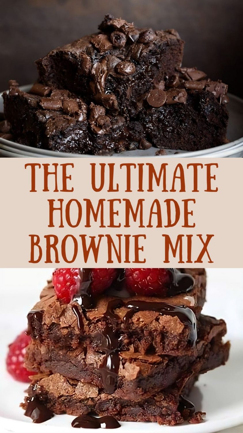 The Ultimate Homemade Brownie Mix: A Recipe Worth Indulging In!