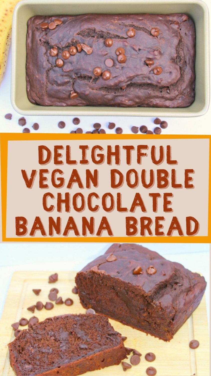Delightful Vegan Double Chocolate Banana Bread Recipe