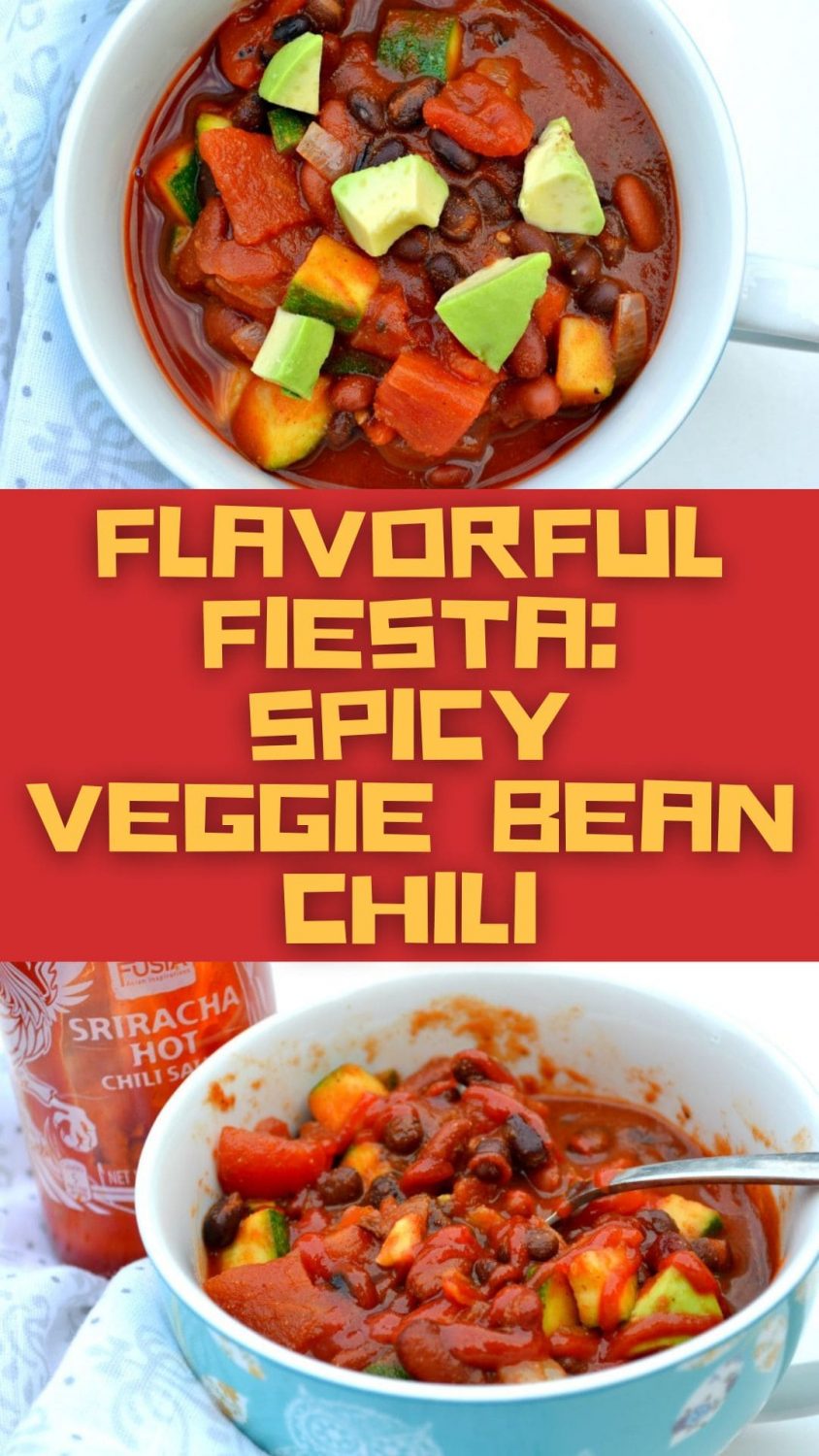 Flavorful Fiesta: Spicy Veggie Bean Chili