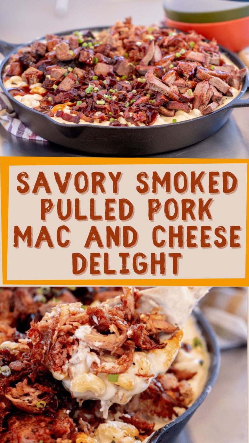 Savory Smoked Pulled Pork Mac and Cheese Delight