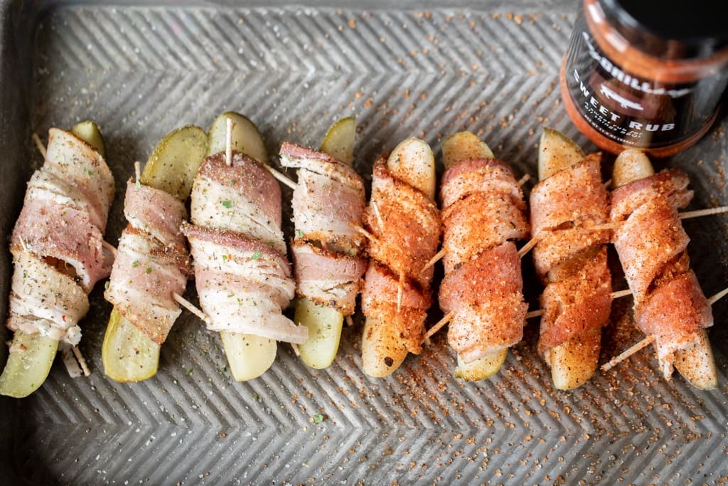 Irresistible Bacon Wrapped Pickle Spears