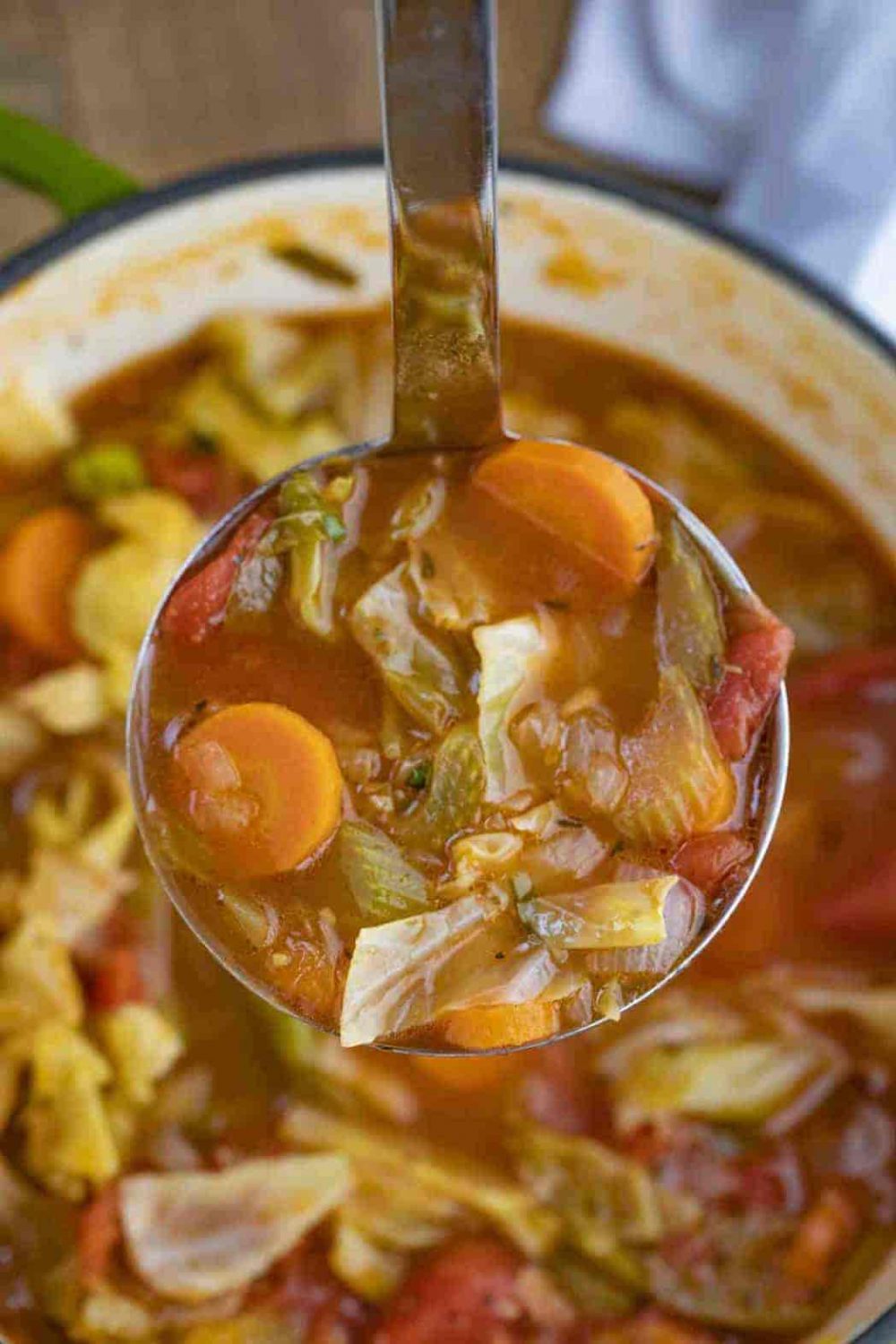 Wholesome Cabbage Soup Delight - A Quick and Nourishing Recipe