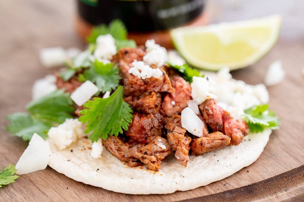 Sizzling Fiesta Delight: Quick and Easy Carne Asada Tacos