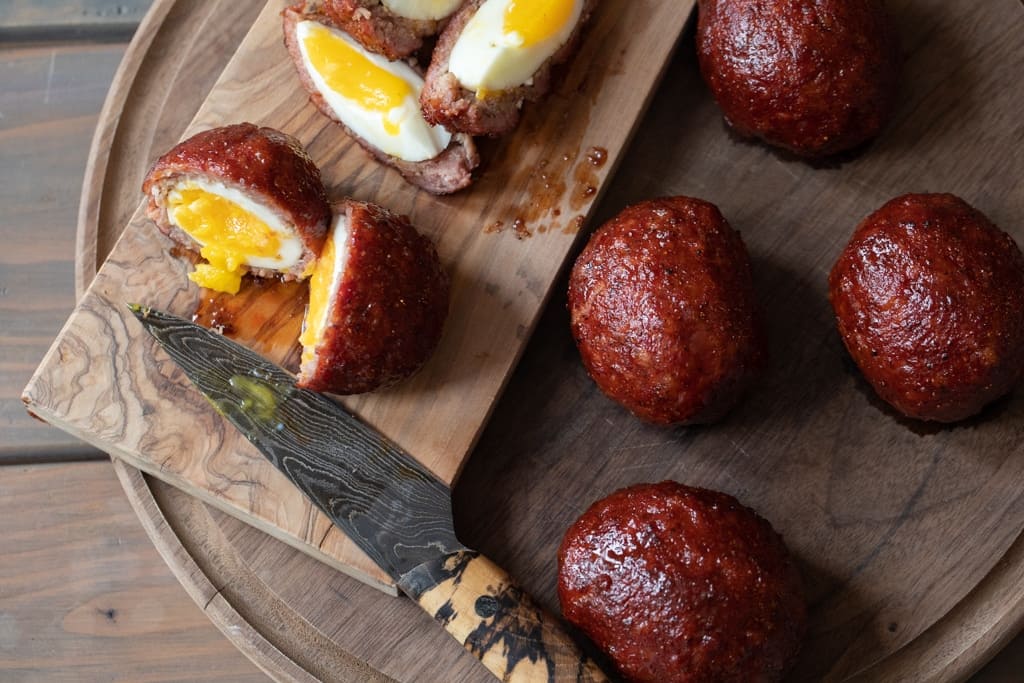 BBQ Smoked Scotch Eggs: A Flavorful Breakfast Delight