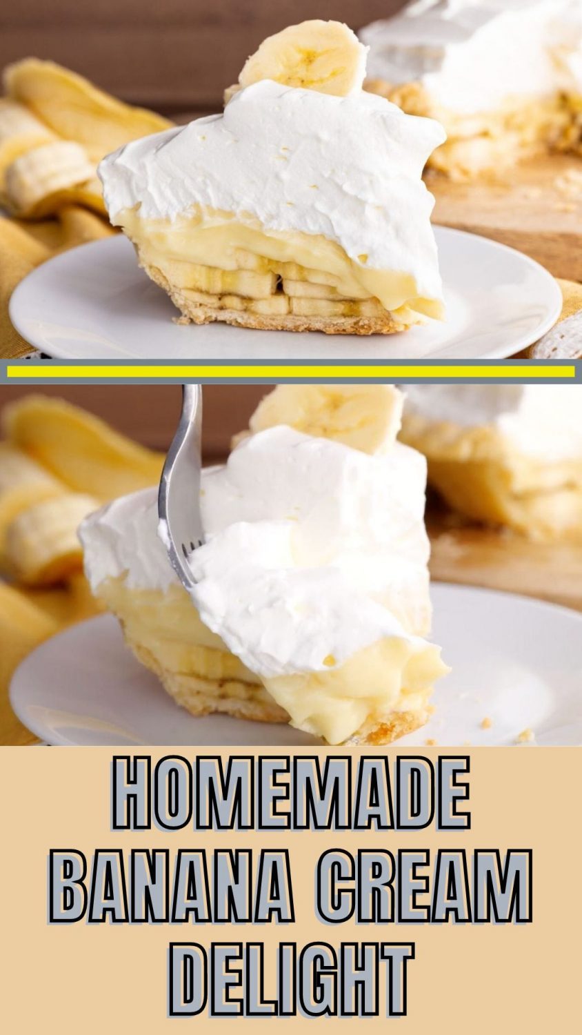 Homemade Banana Cream Delight