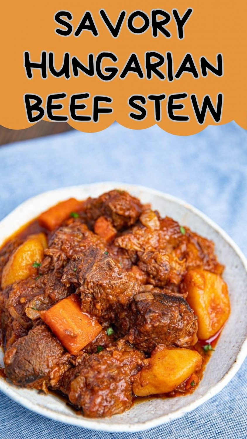 Savory Hungarian Beef Stew Recipe