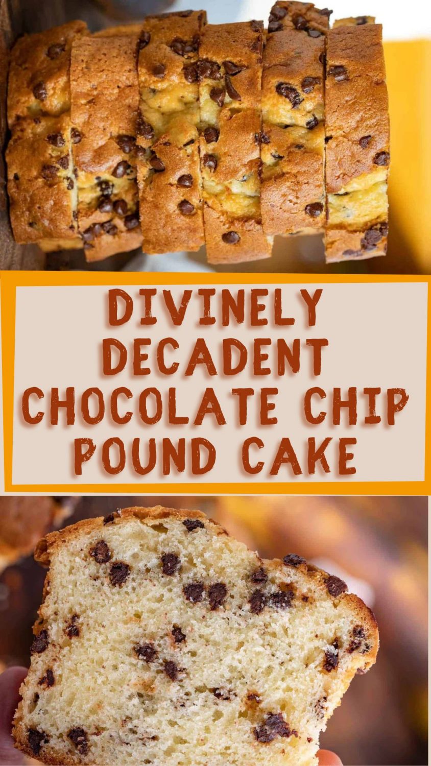 Divinely Decadent Chocolate Chip Pound Cake