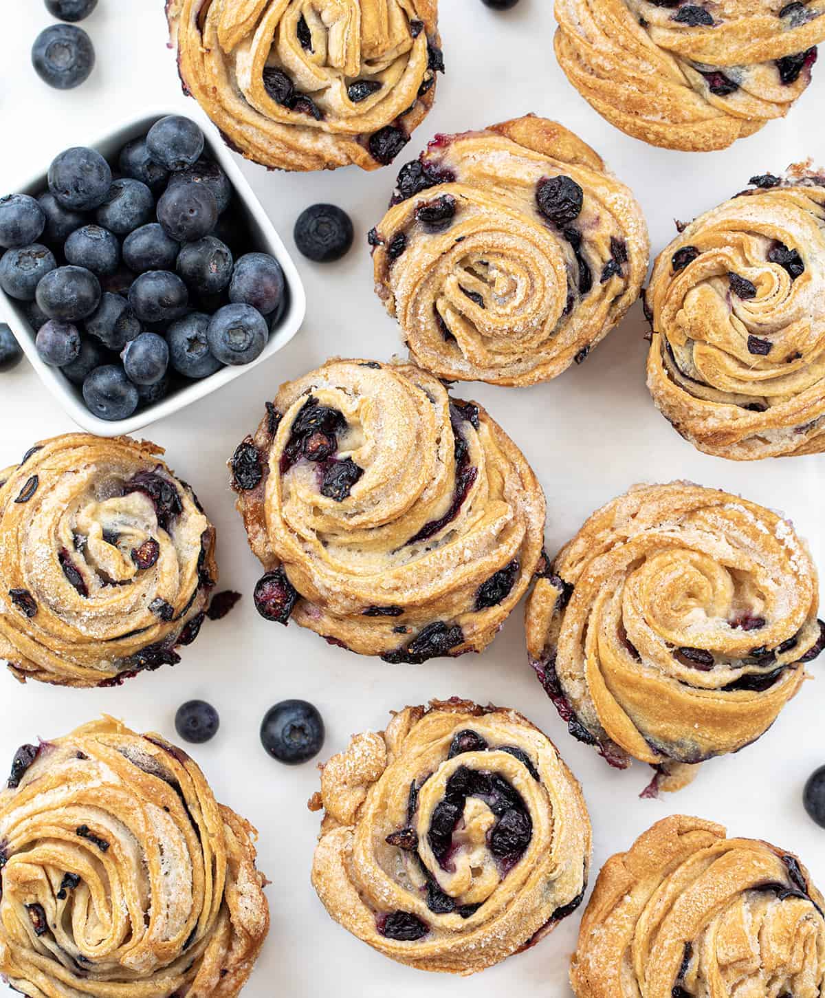 Blueberry Bliss Crescents: A Heavenly Twist on Blueberry Treats