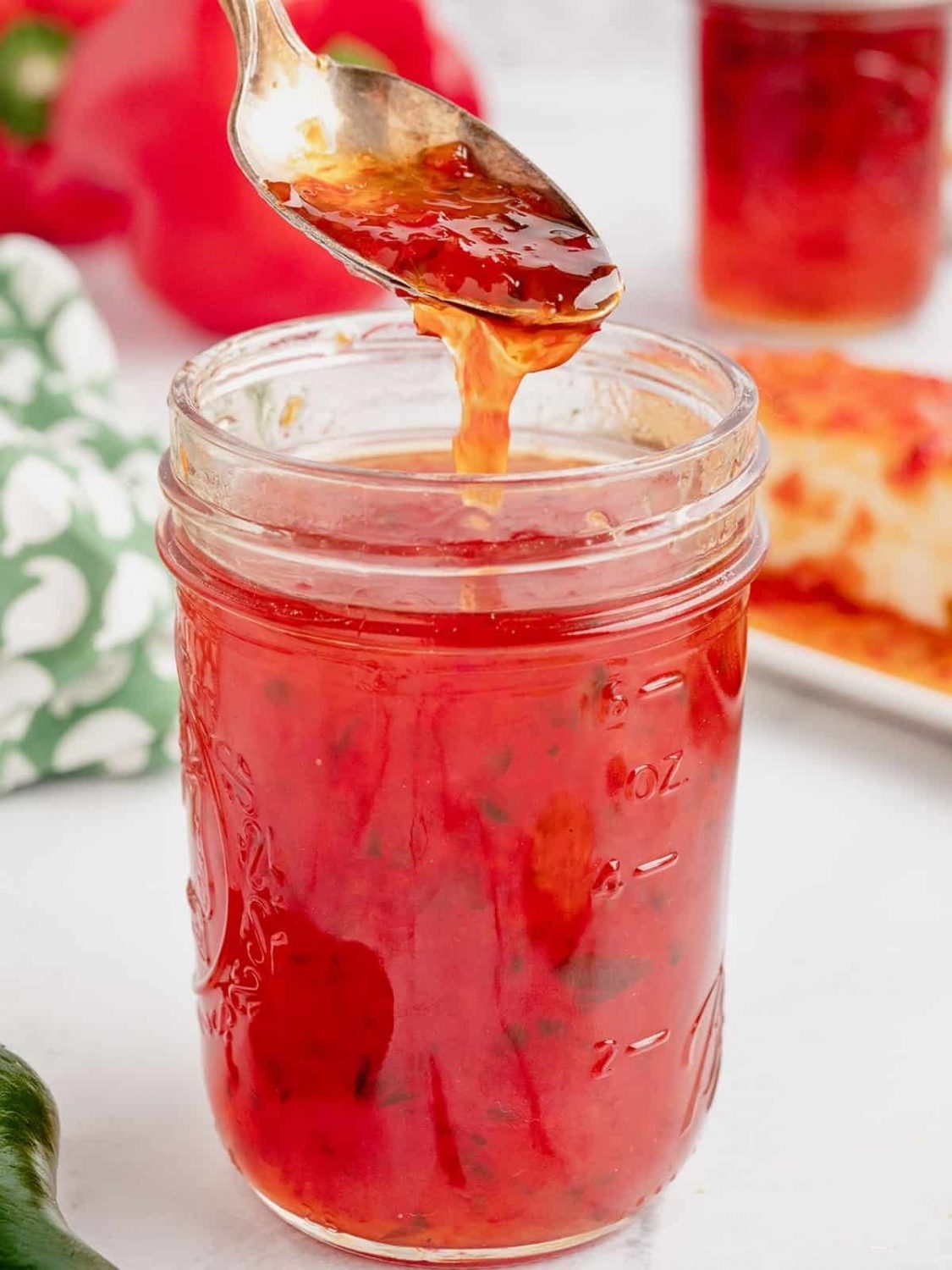 Sweet and Spicy Red Pepper Jam Delight