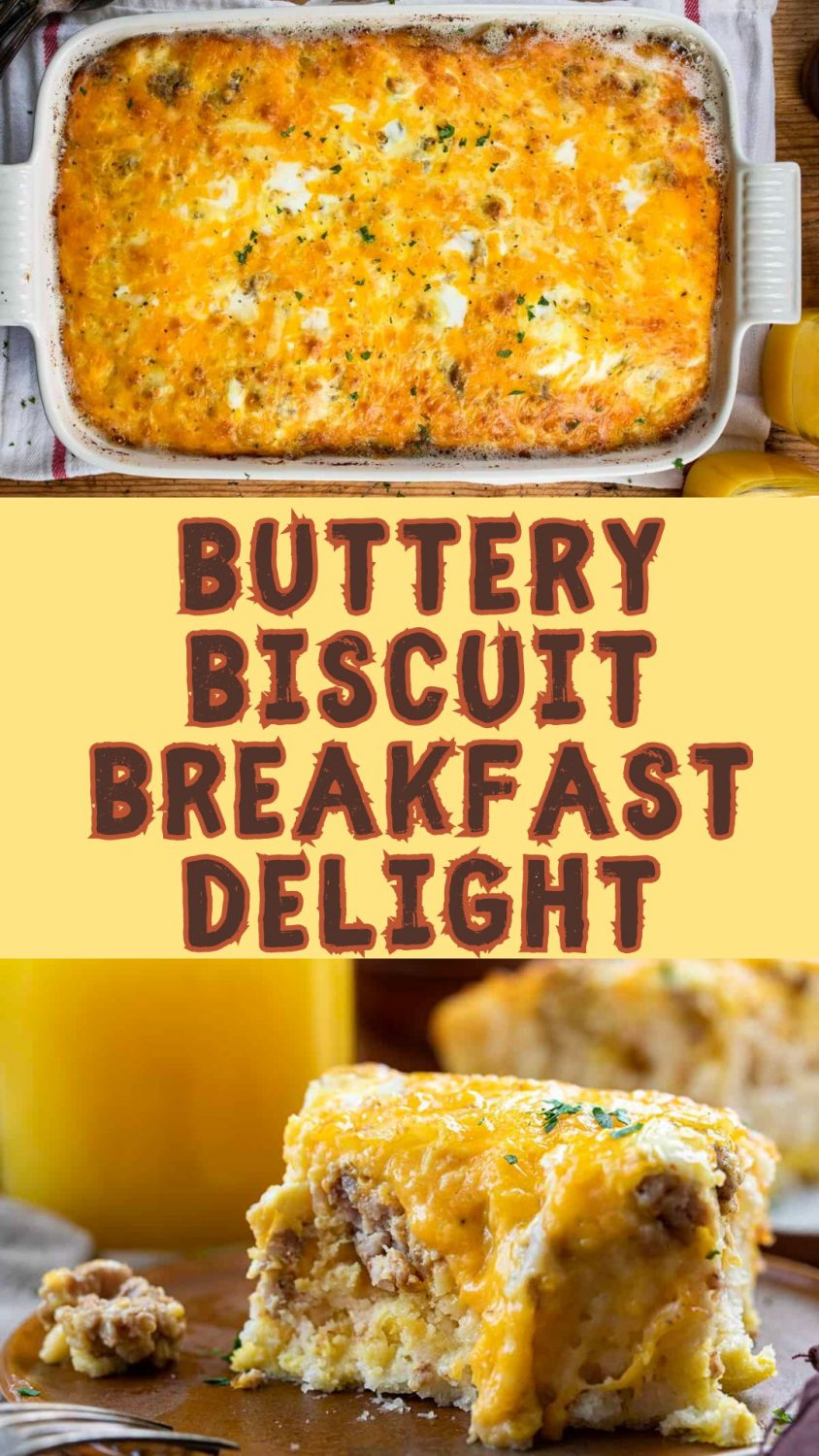 Buttery Biscuit Breakfast Delight