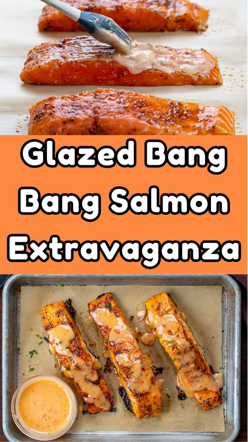 Glazed Bang Bang Salmon Extravaganza