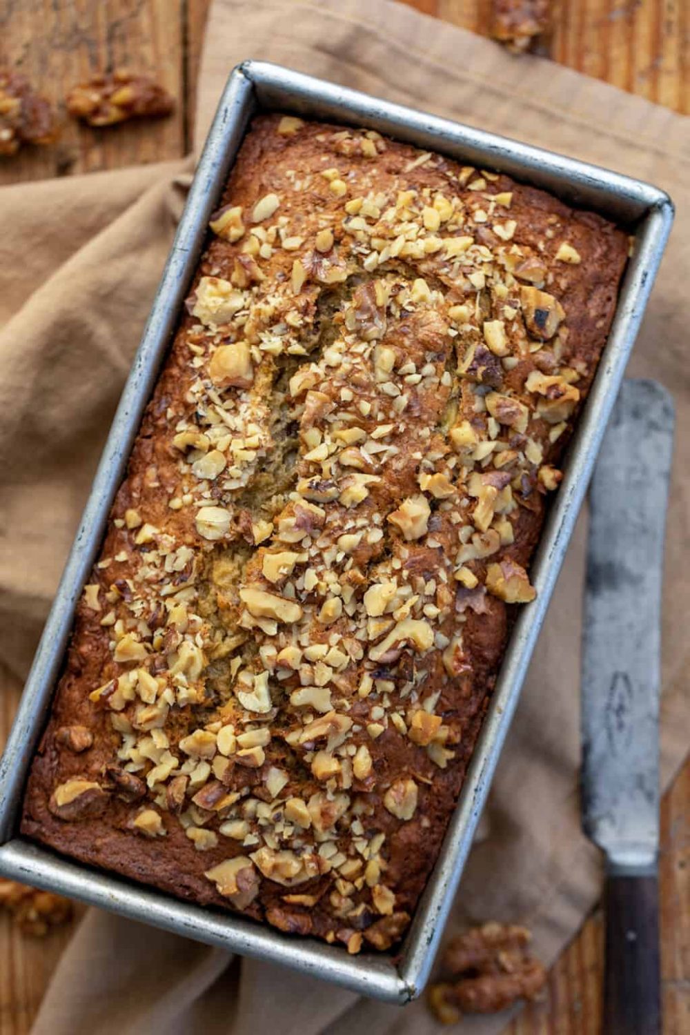 Toasty Indulgence: Browned Butter Banana Nut Bread Recipe