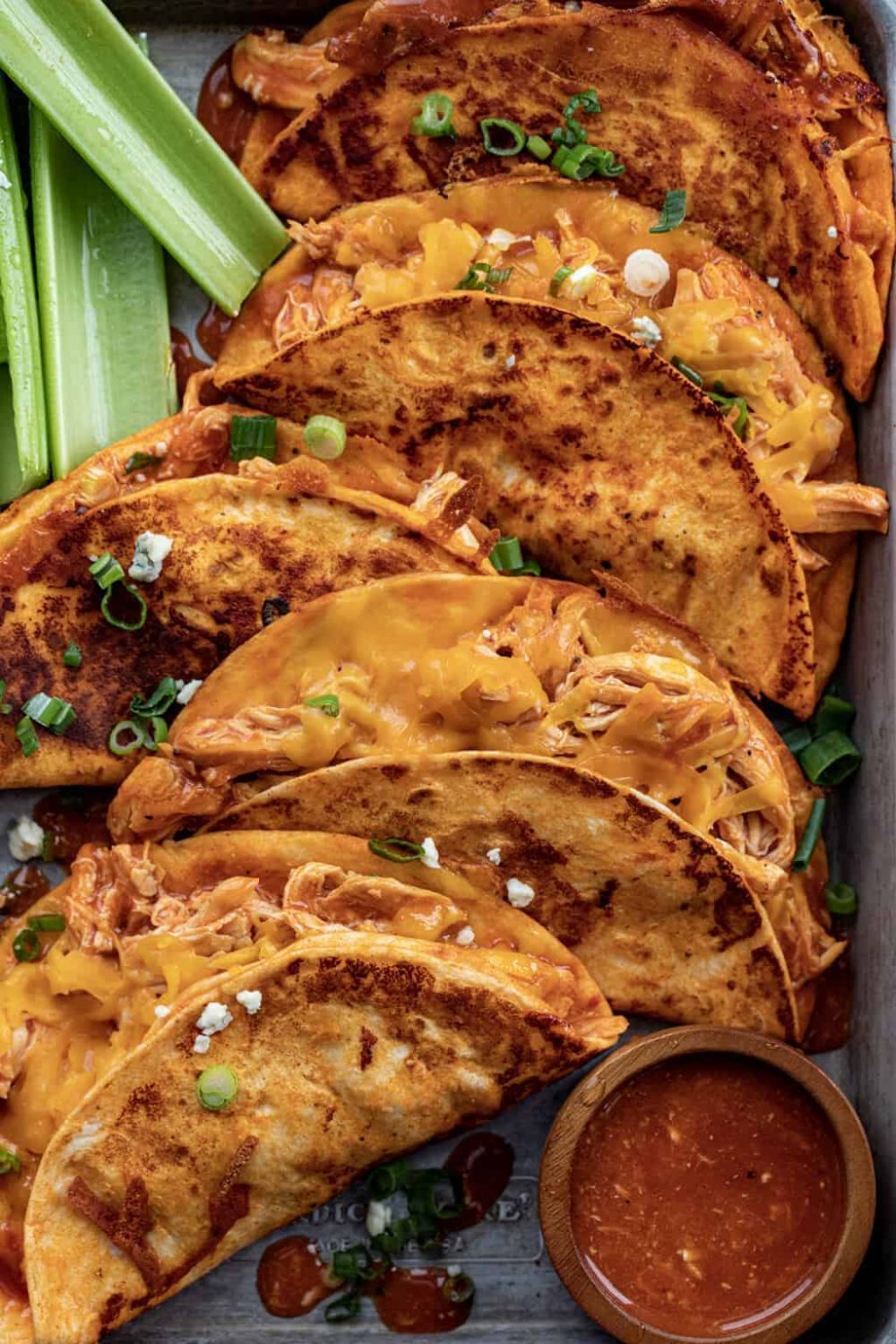 Spicy Fiesta Delight: Buffalo Chicken Tacos Unleashed