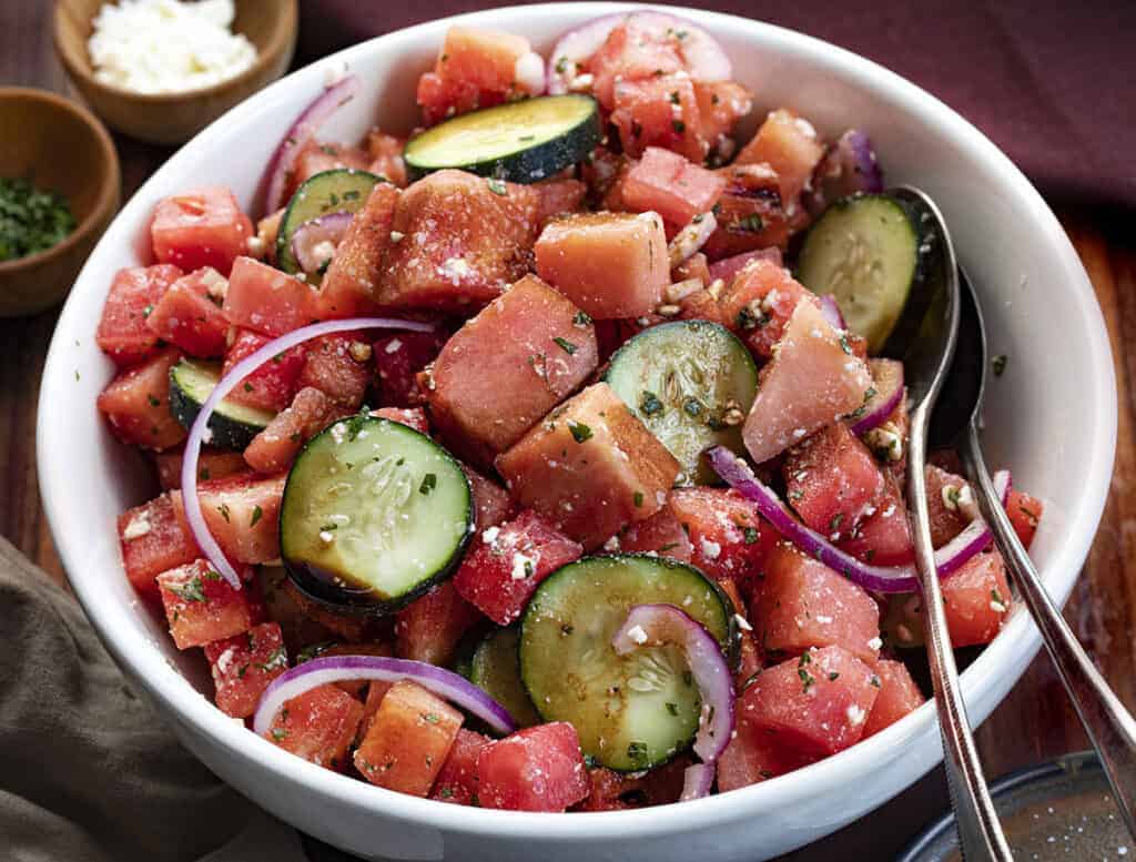 Refreshing Watermelon Salad with a Symphony of Flavors