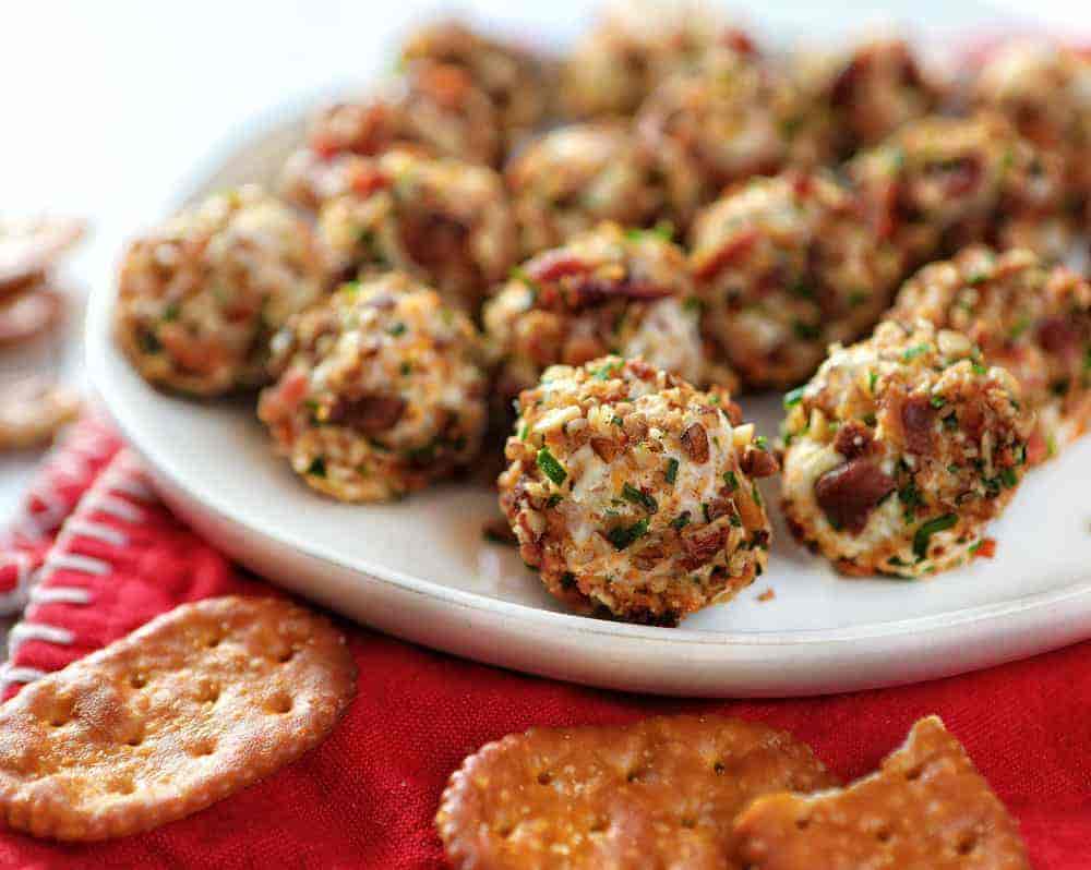 Savory Bacon and Ranch Mini Cheese Ball Delights