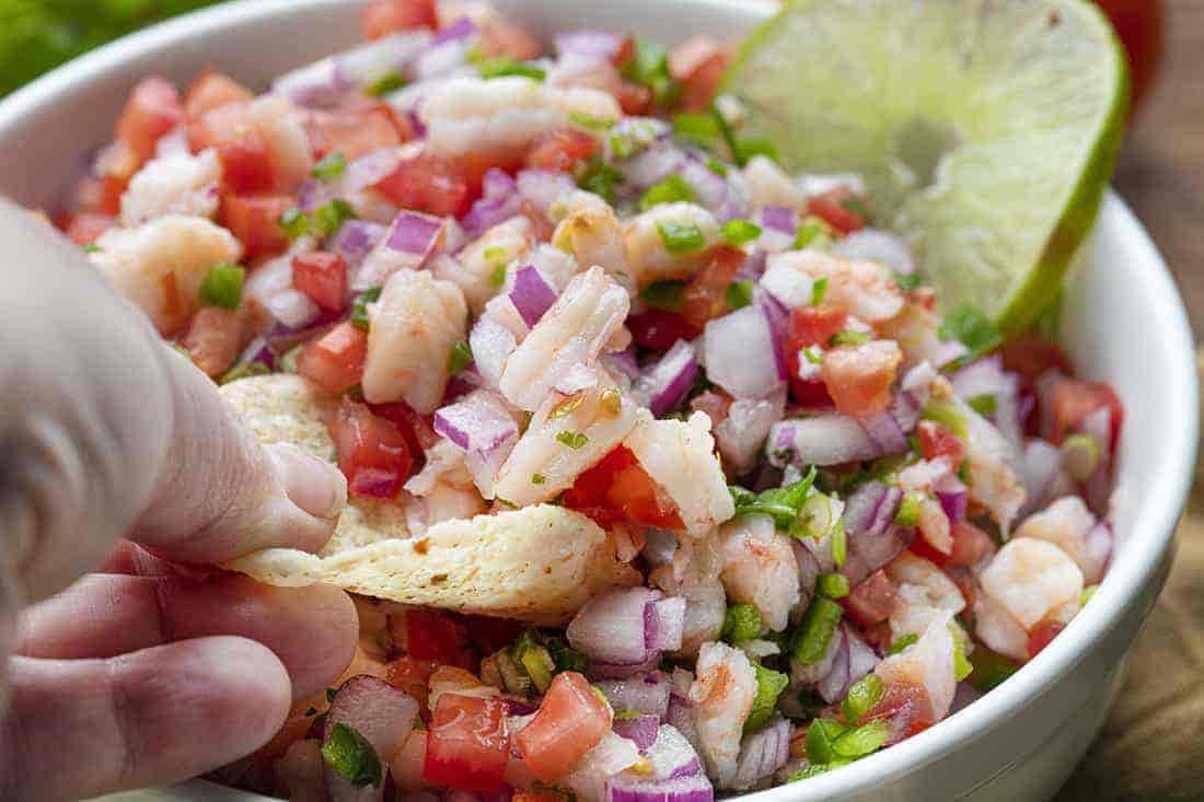 Zesty Lime-Infused Shrimp Ceviche