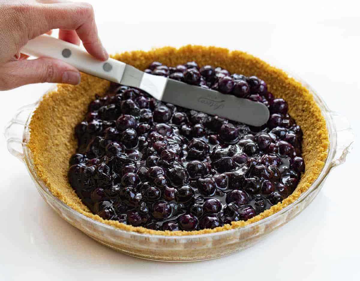 Refreshing No-Bake Blueberry Pie Delight