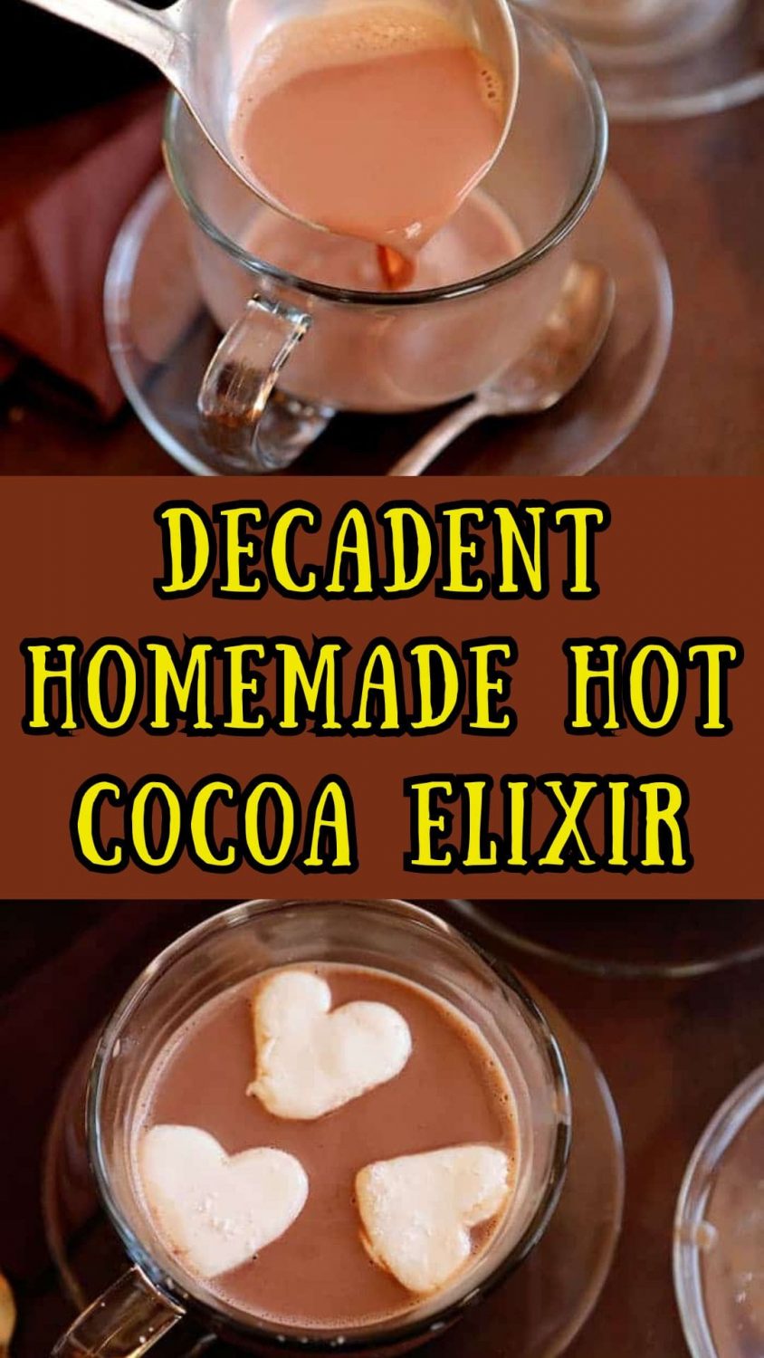 Decadent Homemade Hot Cocoa Elixir