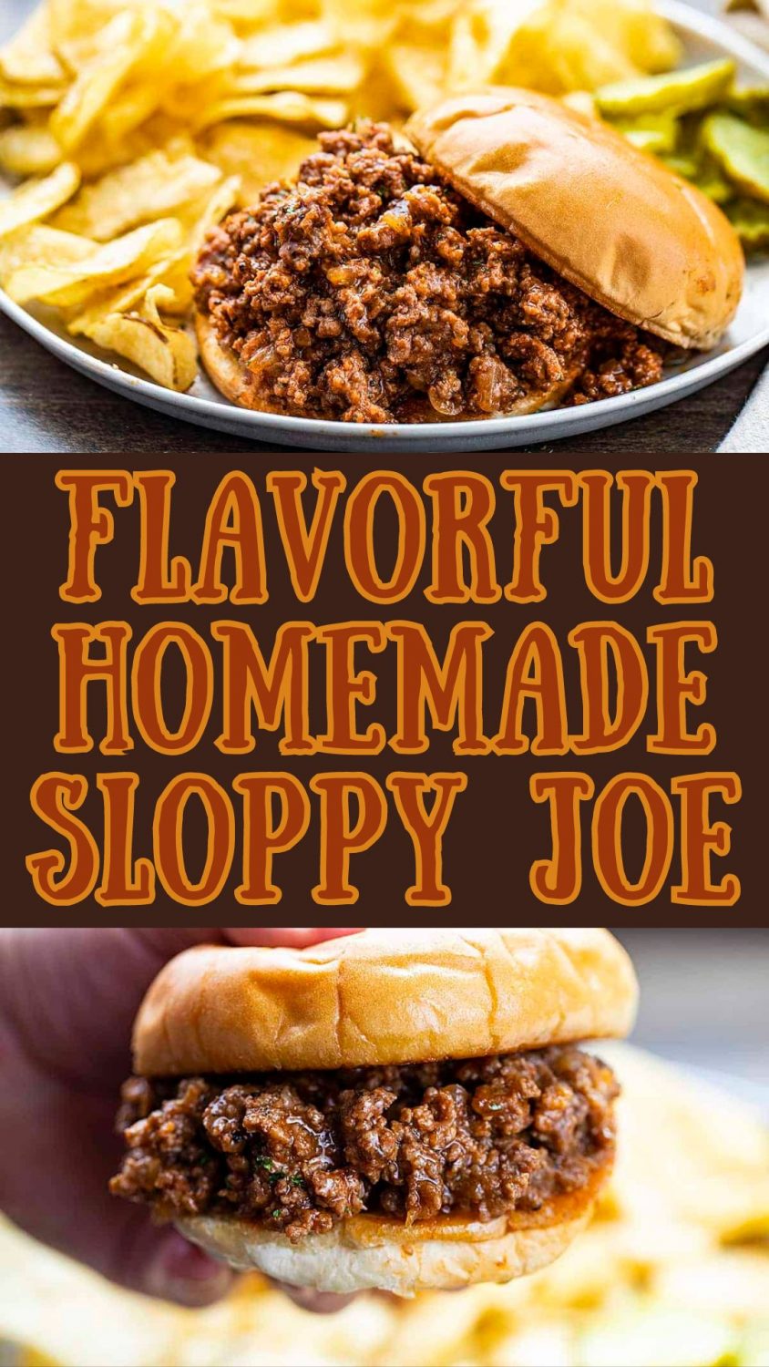 Flavorful Homemade Sloppy Joe Recipe