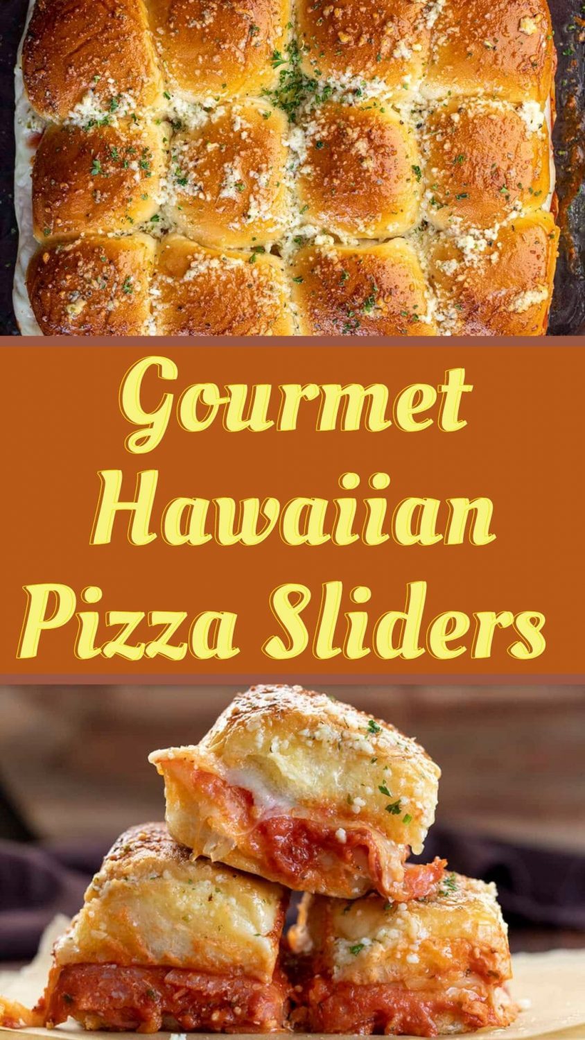 Gourmet Hawaiian Pizza Sliders Recipe